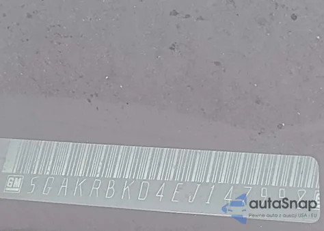 2014 Buick Enclave Leather from USA, damaged, VIN 5GAKRBKD4EJ147998